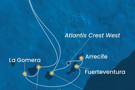 Costa Pacifica - Portugalsko, Španělsko (Funchal)