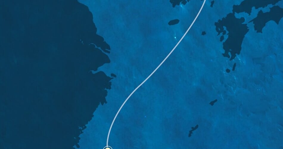 Trasa plavby CSE-KEE02A0F