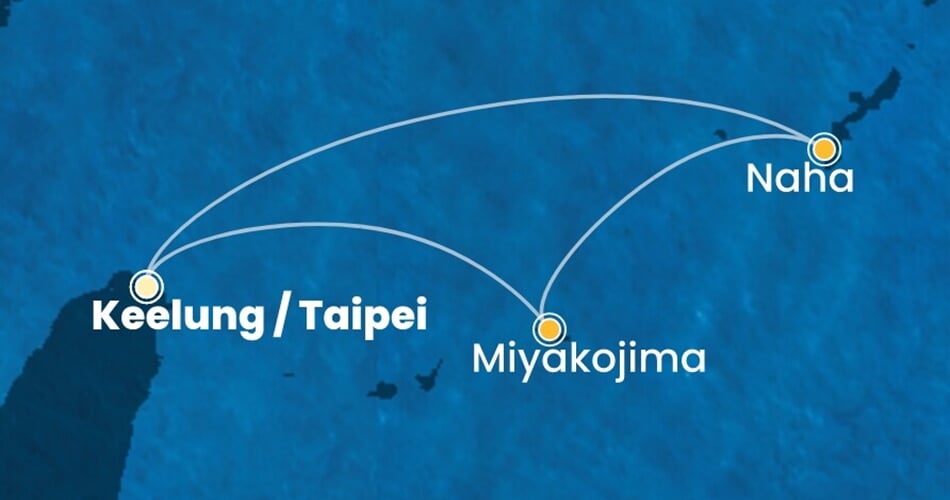 Trasa plavby CSE-KEE04A0P