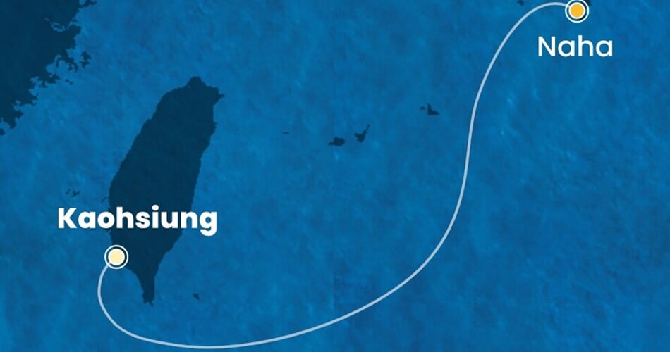 Trasa plavby CSE-KHH02A04