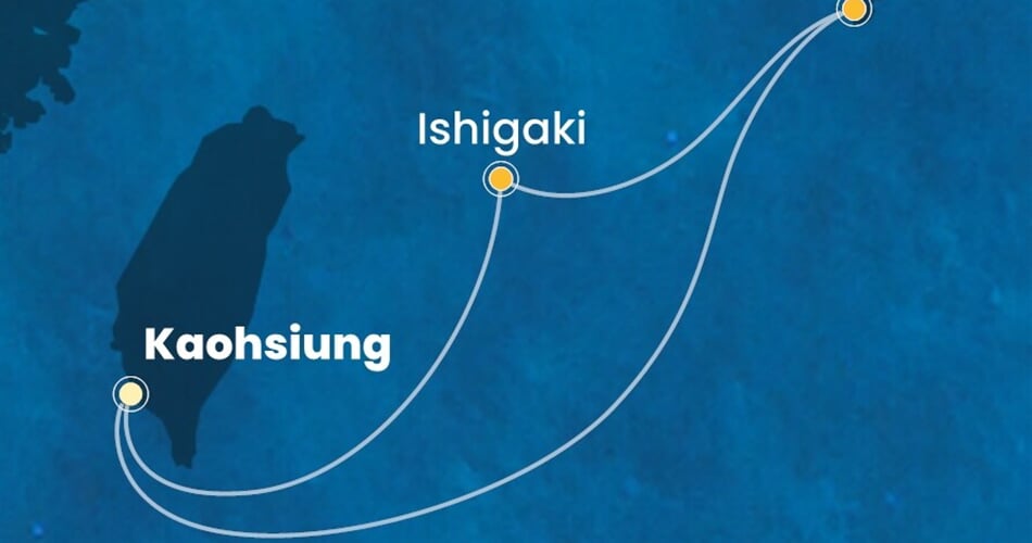 Trasa plavby CSE-KHH04A0L