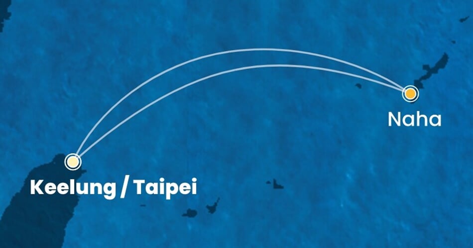 Trasa plavby CSE-OHA02A0Z