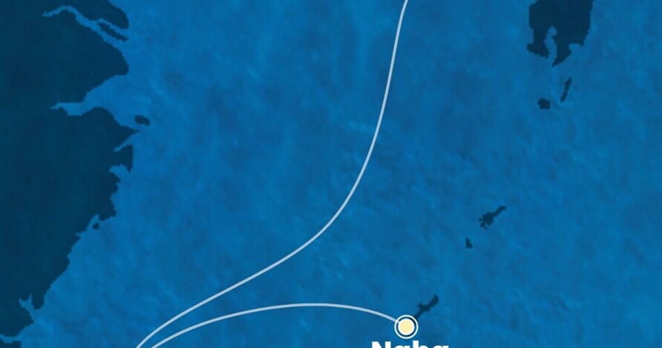 Trasa plavby CSE-OHA03A22