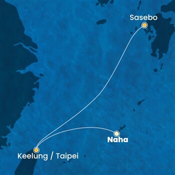 Trasa plavby CSE-OHA03A23