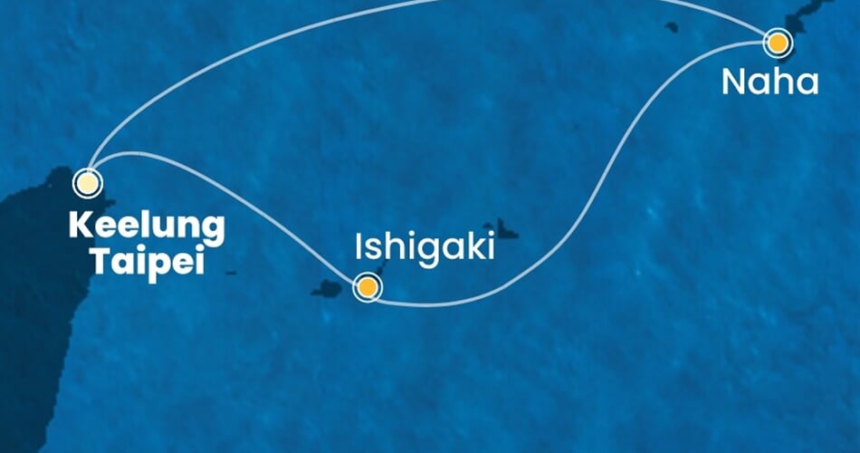 Trasa plavby CSE-OHA03A24