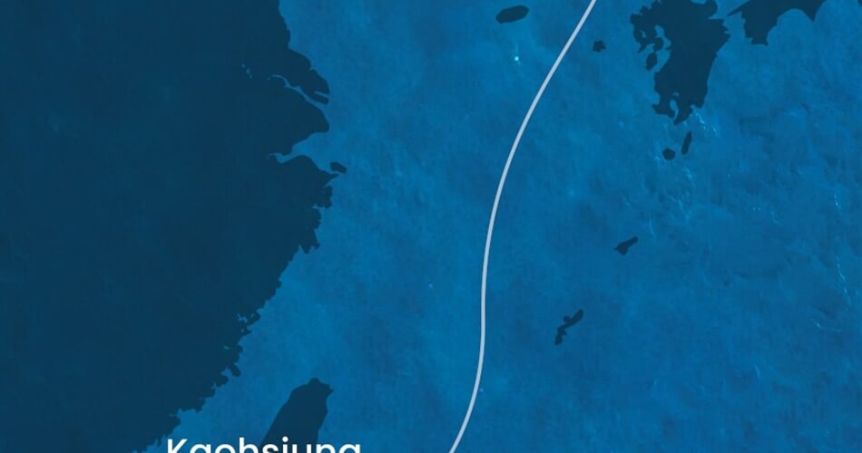 Trasa plavby CSE-PUS03A14