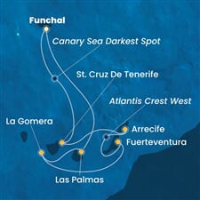 Costa Pacifica - Portugalsko, Španělsko (Funchal)