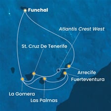 Costa Pacifica - Portugalsko, Španělsko (Funchal)