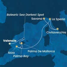 Costa Pacifica - Španělsko, Itálie (Valencie)