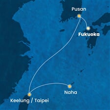 Costa Serena - Japonsko, Jižní Korea (Fukuoka)