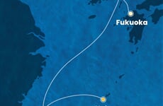 Trasa plavby CSE-FUK05A0C