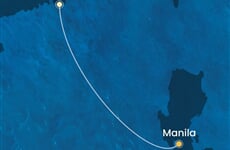 Trasa plavby CSE-HKG02A04