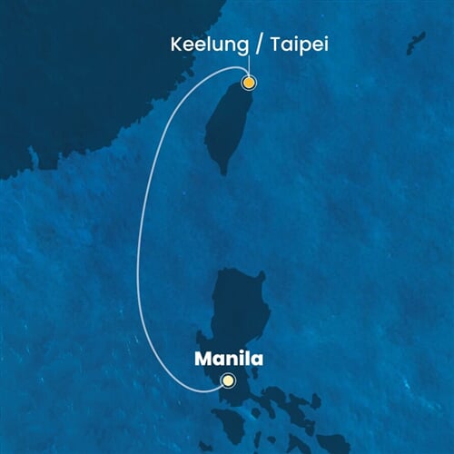 Trasa plavby CSE-MNL02A04