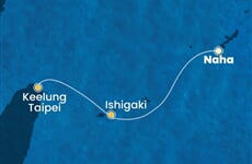 Trasa plavby CSE-OHA02A10