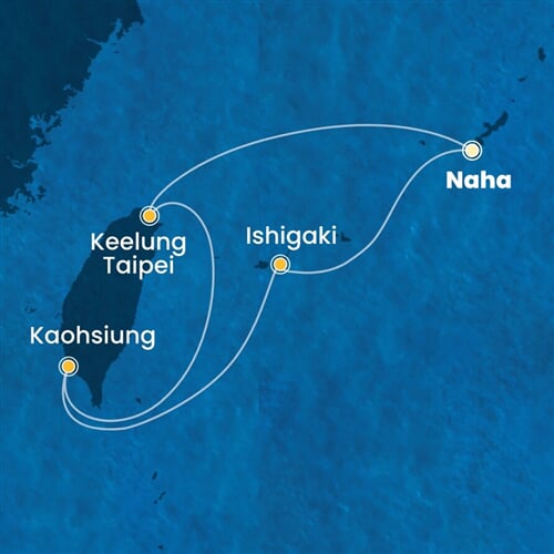 Trasa plavby CSE-OHA05A0B