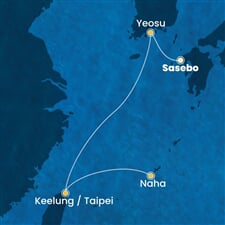 Costa Serena - Japonsko, Jižní Korea (Sasebo)