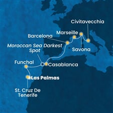 Costa Fortuna - Španělsko, Portugalsko, Maroko, Francie, Itálie (Gran Canaria)
