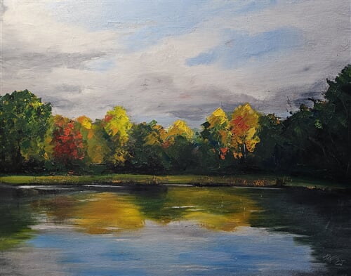 Podzim na Modřanských tůních