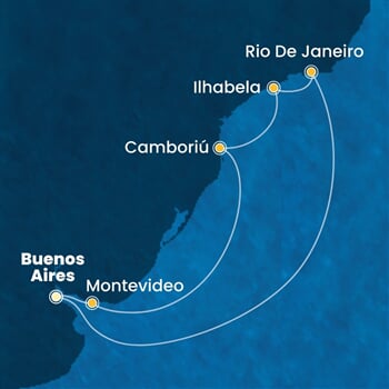 Trasa plavby CFA-BUE08A1M