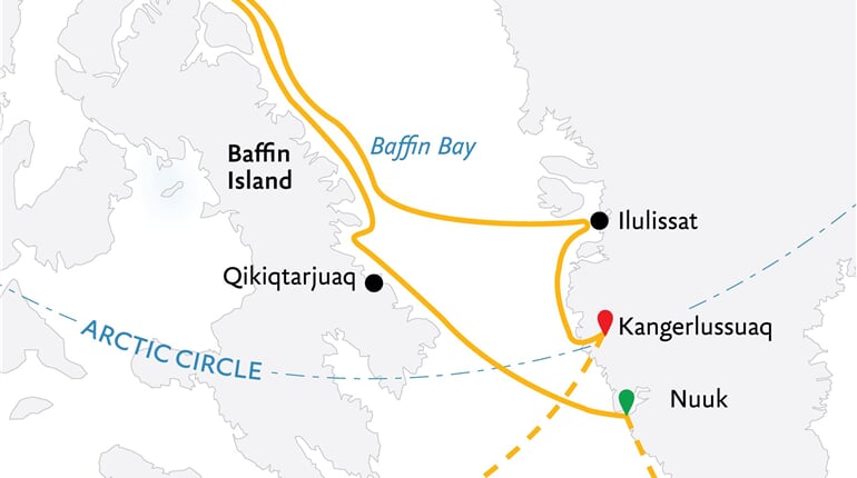 Trasa plavby QE-OEX117841