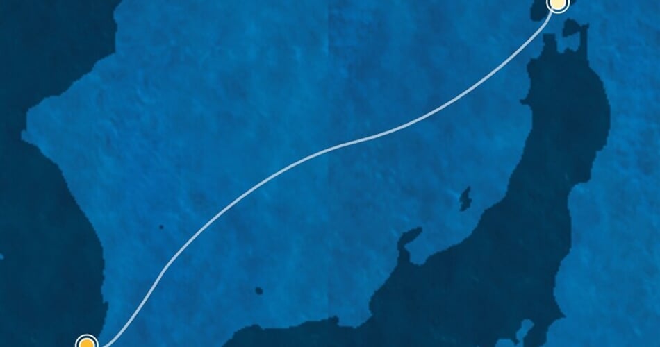 Trasa plavby CSE-HKD02A00