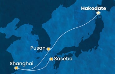 Costa Serena - Japonsko, Jižní Korea, Čína (Hakodate)