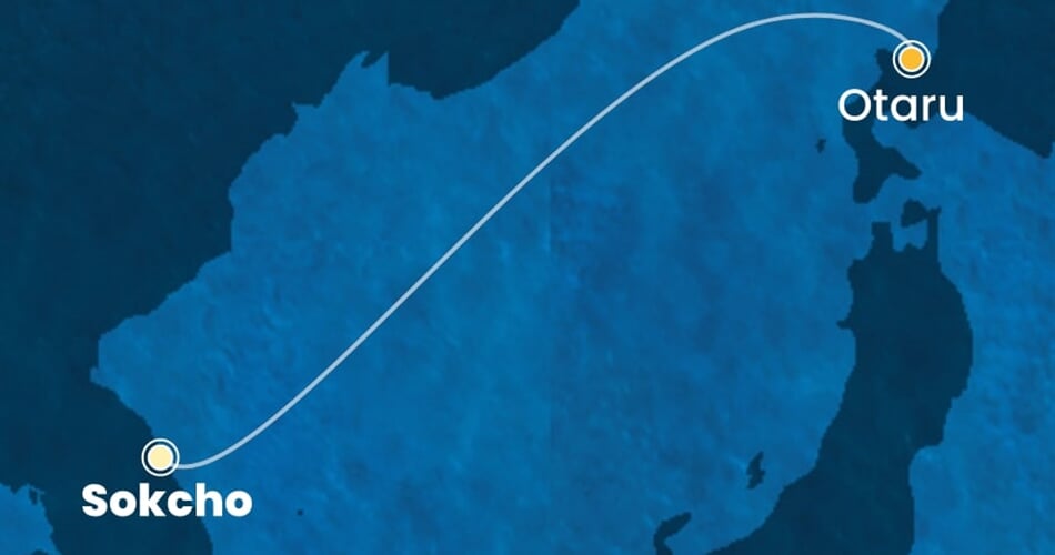 Trasa plavby CSE-SOH02A00