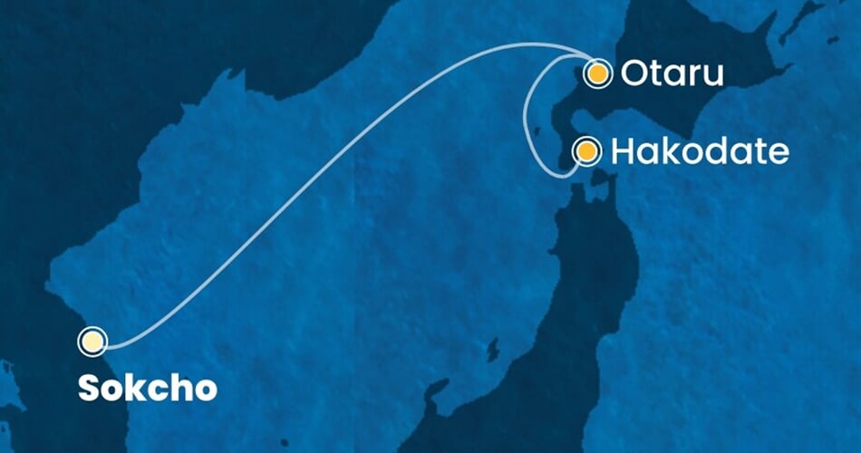 Trasa plavby CSE-SOH03A00