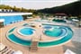 hotel Bioterme, venkovní termální bazény