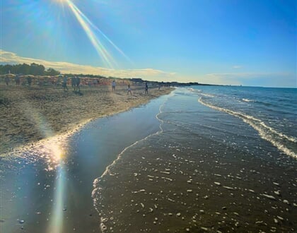 25 Itálie, Cesenatico   pláž