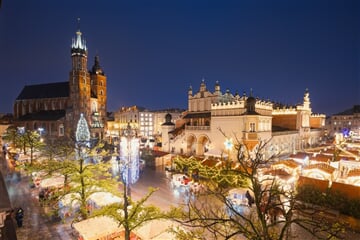 Adventní Krakov – Wieliczka A „polské Versailles“