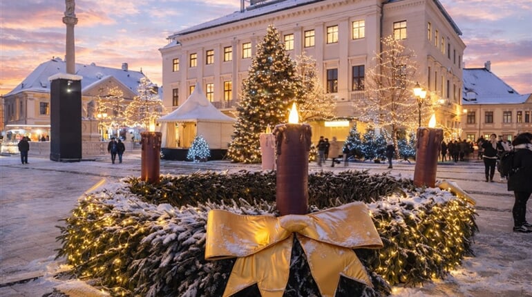 Maďarsko - adventní Györ