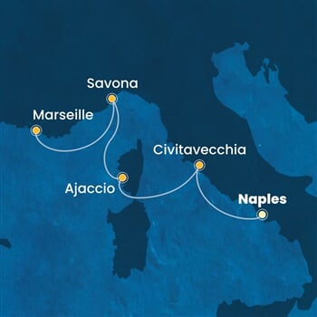 Trasa plavby CFS-NAP04A0J