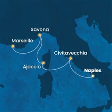 Costa Fascinosa - Itálie, Francie (Neapol)