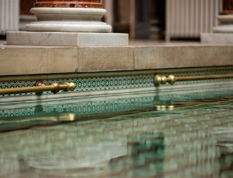 HOTEL NOVE LAZNE pool Roman baths 16A5646