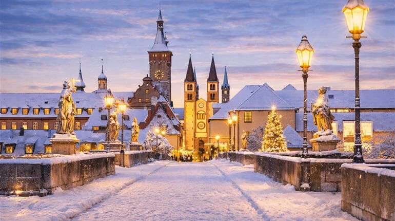 Německo - adventní Würzburg