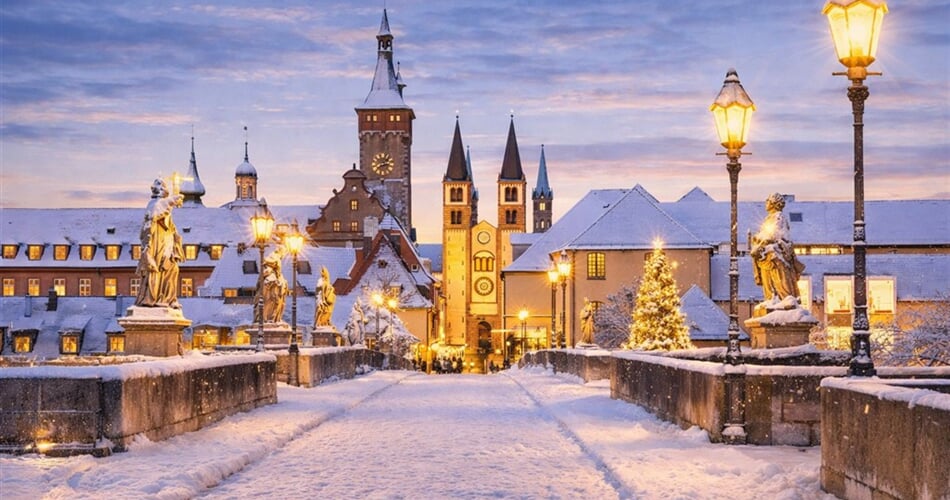 Německo - adventní Würzburg