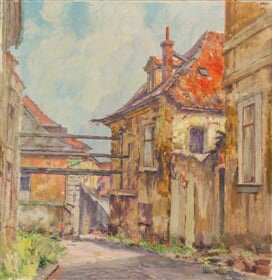 Cheb - Růžová ulice