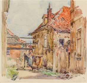 Cheb - Růžová ulice