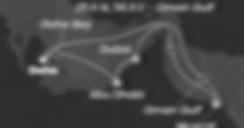 Costa Toscana - Katar, Arabské emiráty, Omán (Dauhá)