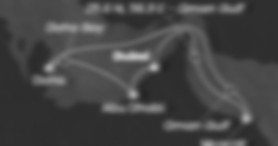 Costa Toscana - Arabské emiráty, Omán, Katar (z Dubaje)