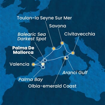 Trasa plavby CPA-PMI07A53