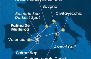 Costa Pacifica - Španělsko, Itálie (Palma de Mallorca)