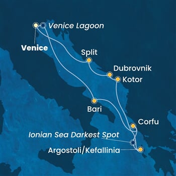 Trasa plavby CDE-PMA07A2G