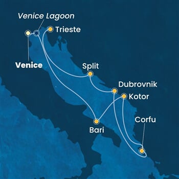 Trasa plavby CDE-PMA07A2H
