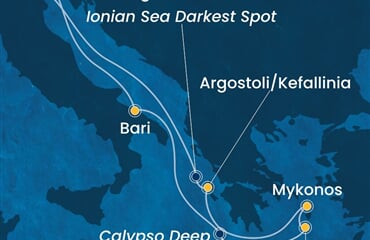 Costa Deliziosa - Itálie, Řecko (z Benátek)
