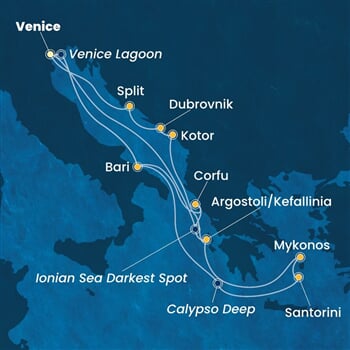 Trasa plavby CDE-PMA14A3H