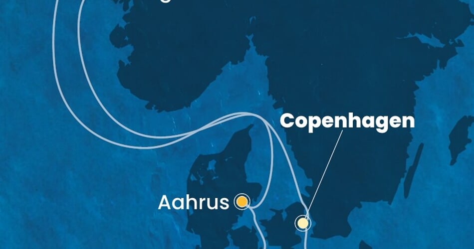 Trasa plavby CDI-CPH07A2T