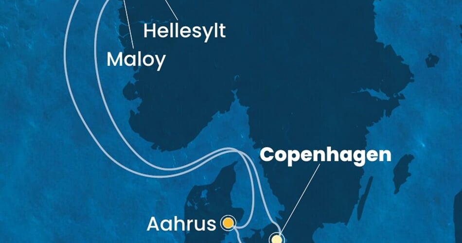 Trasa plavby CDI-CPH07A2W