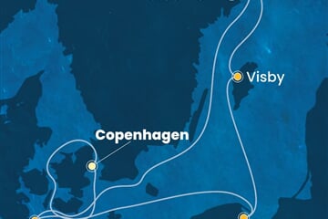 Costa Diadema - Dánsko, Polsko, Švédsko, Německo (z Kodaně)